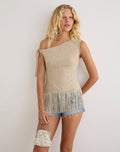 Astada Top in Moss Petal Coconut Milk