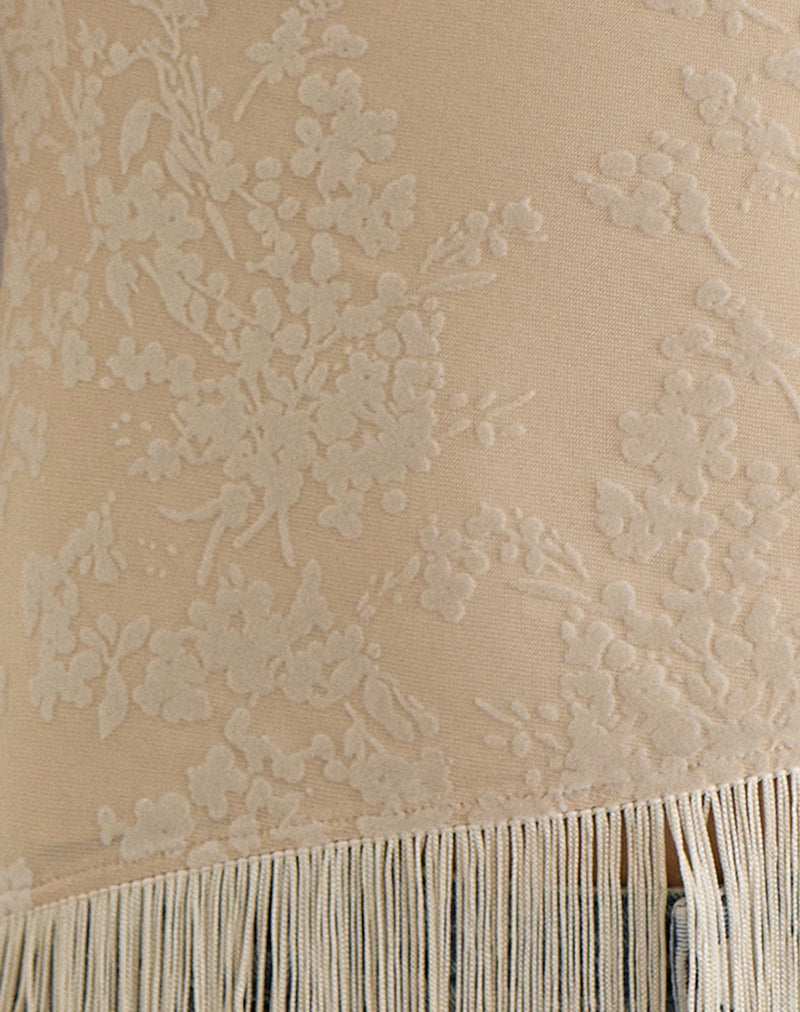 Astada Top in Moss Petal Coconut Milk