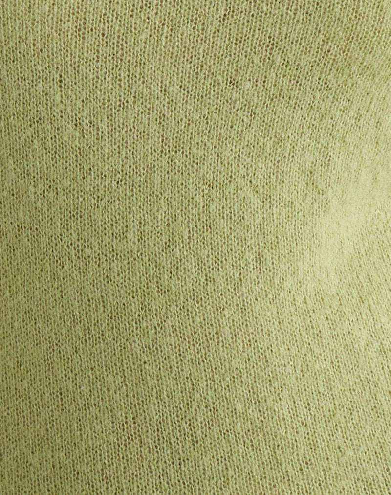 Jenya Long Sleeve Top in Knit Sage
