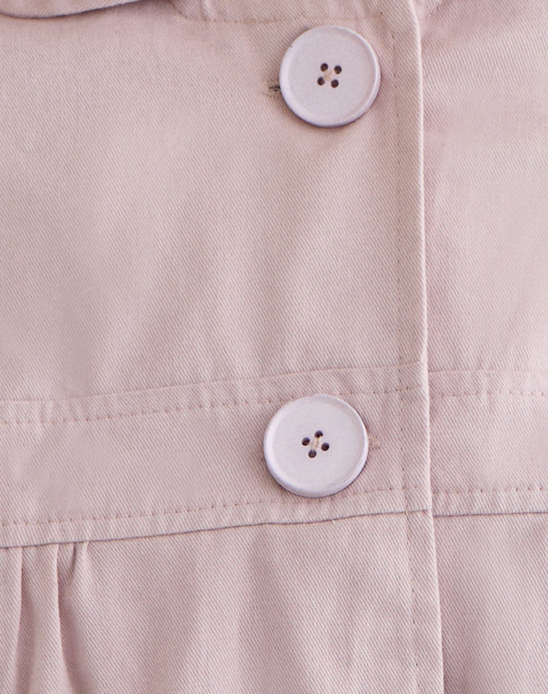 Kaelus Shirt in Cotton Soft Pink