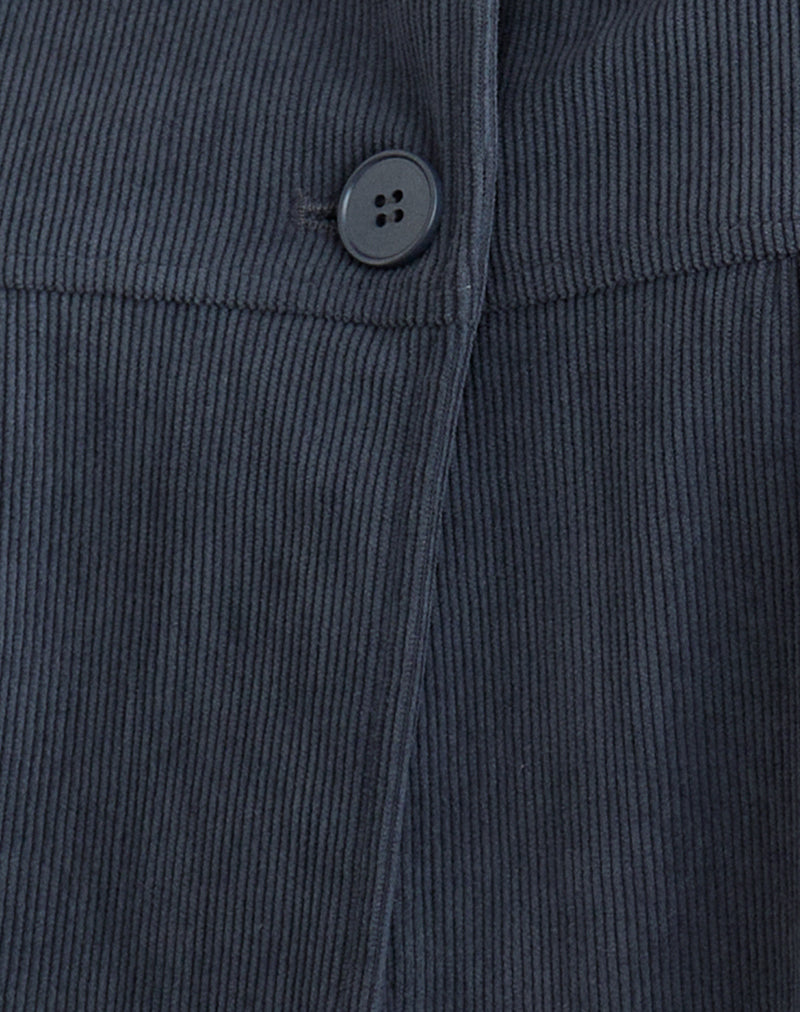 Kaylan Shirt in Cord Navy