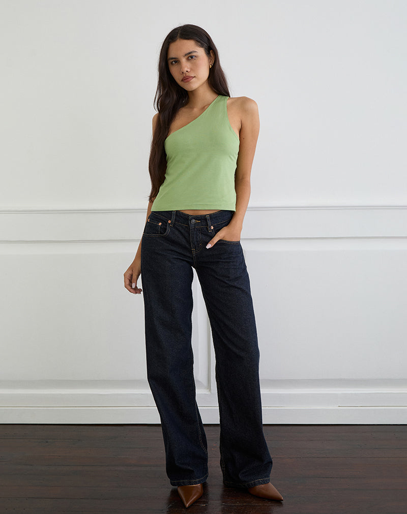 Klazari Top in Jersey Sage Green