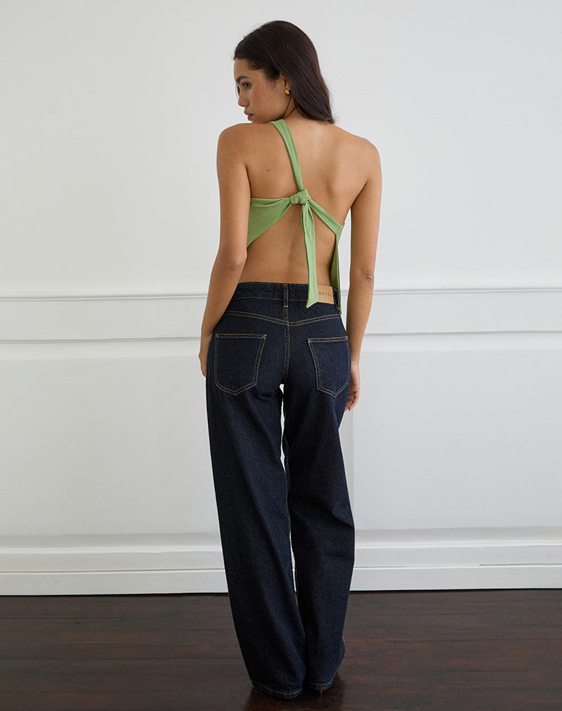 Klazari Top in Jersey Sage Green