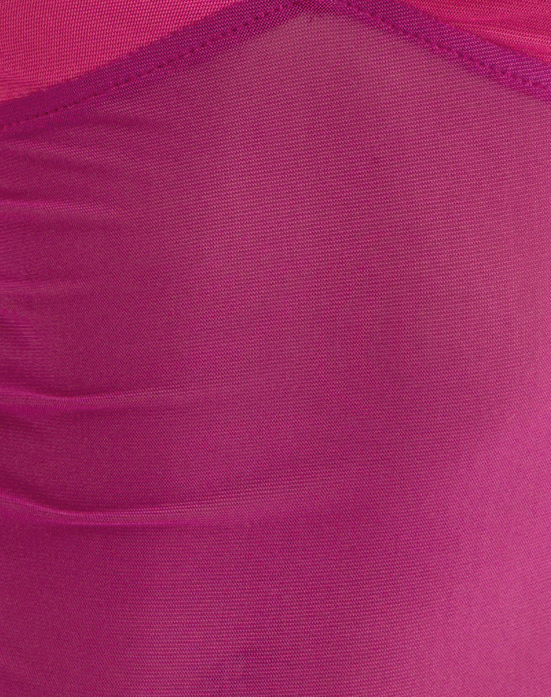 Lihat Top in Pink and Purple