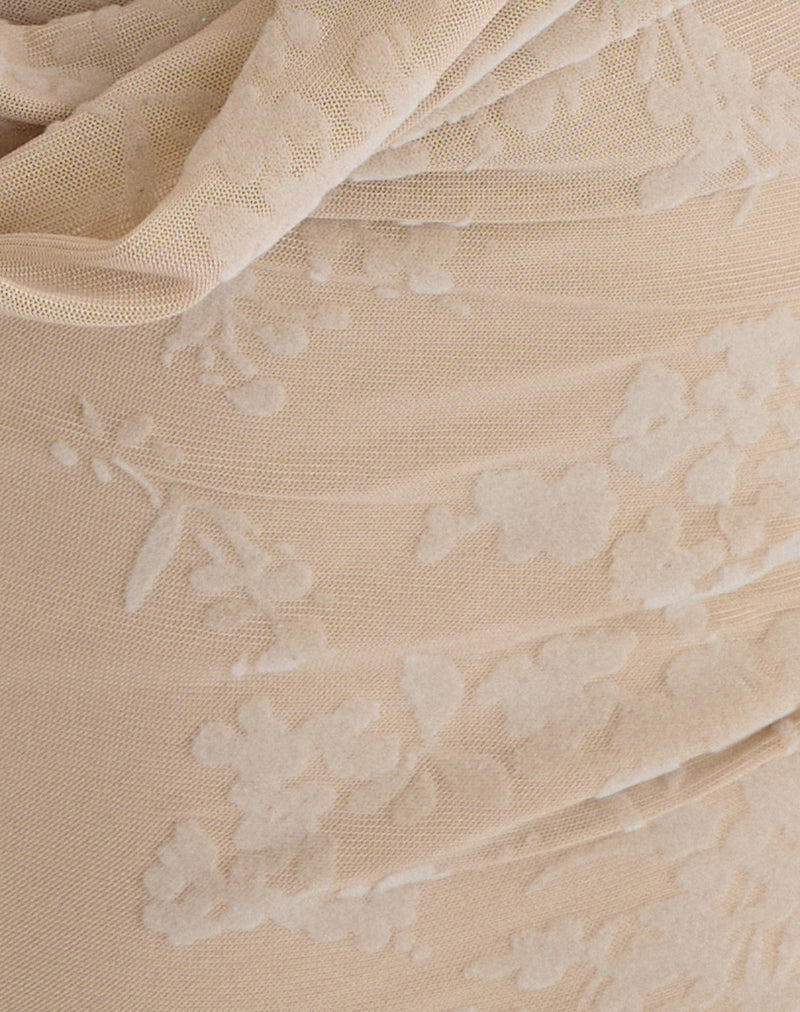 Mufasa Top in Moss Petal Coconut Milk
