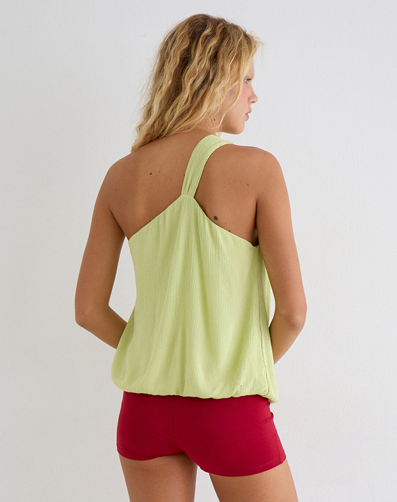 Nox Top in Crinkle Pistachio