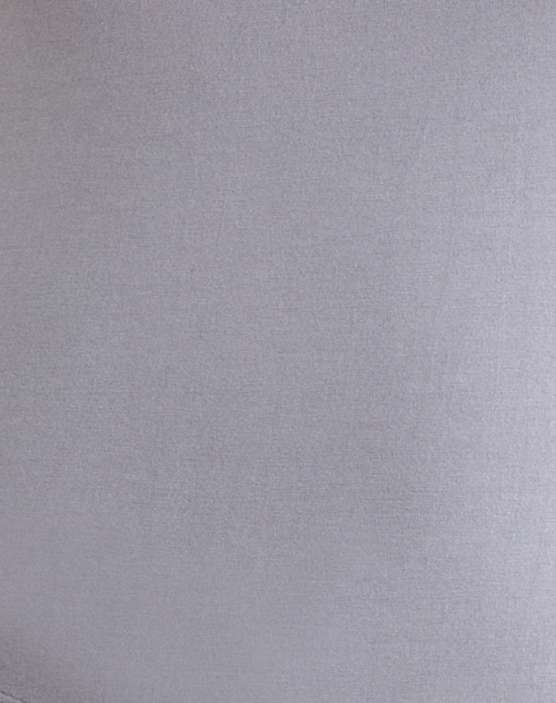 Yetta Double Studded Vest Top in Lilac Grey